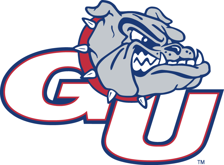 Gonzaga Bulldogs 1998-Pres Secondary Logo diy iron on heat transfer...
